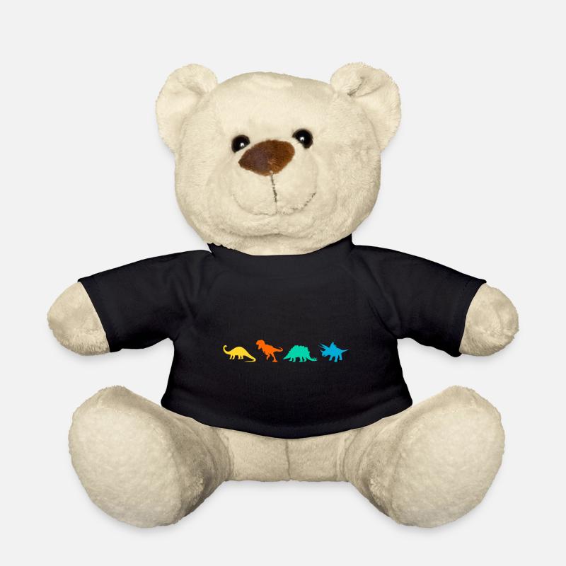 Dinosaurier - Teddy - Schwarz