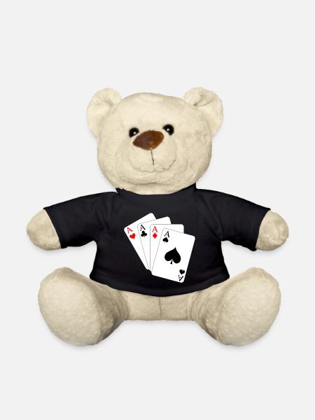 Karten - Teddy - Schwarz