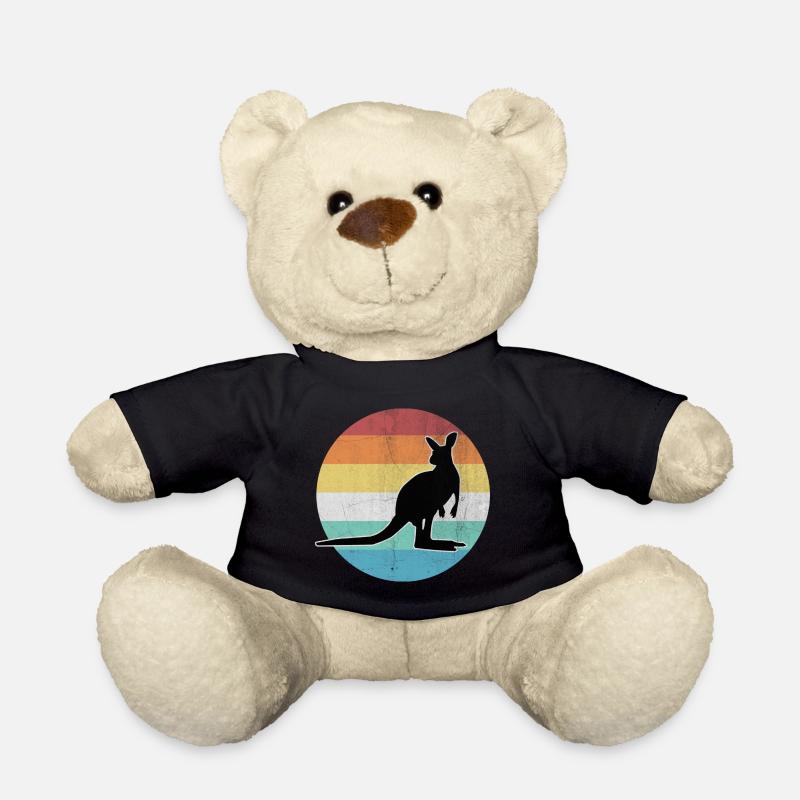 Kangaroo - Teddy - Schwarz