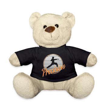 martial Arts - Teddy Bear - black - Front