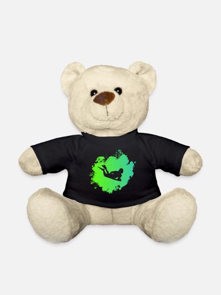 Bodyboarder - Teddy Bear - black