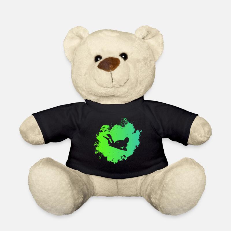 Bodyboarder - Teddy - Schwarz