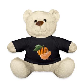Mandarin Lover - Das Obst mit den süßen Kammern - Teddy - Schwarz - Vorne