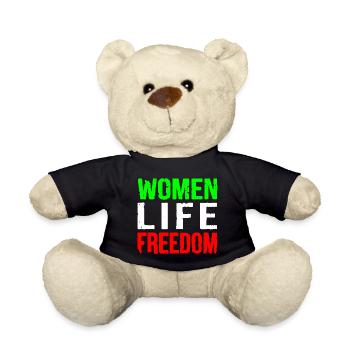 Women life freedom iran - Nounours - noir - Devant