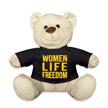 Women life freedom - Teddy - Schwarz - Vorne
