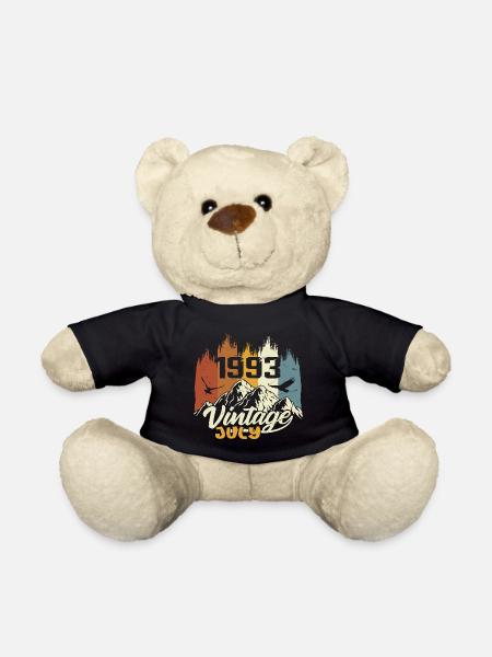 Vintage Juillet 1993 Cadeau d’anniversaire Juillet 1993 - Nounours - noir
