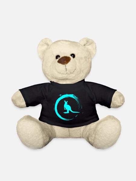 Kangaroo - Teddy - Schwarz
