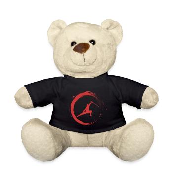 Ninja - Teddy Bear - black - Front