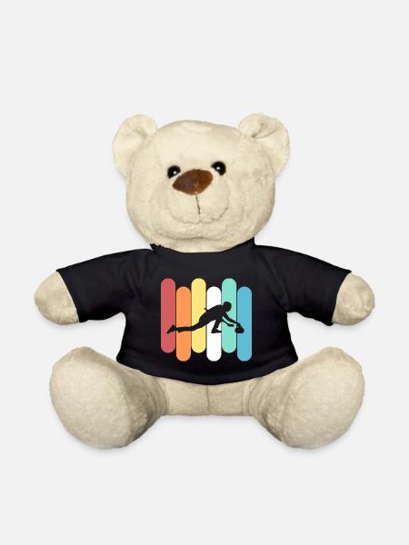 Curling - Teddy - Schwarz