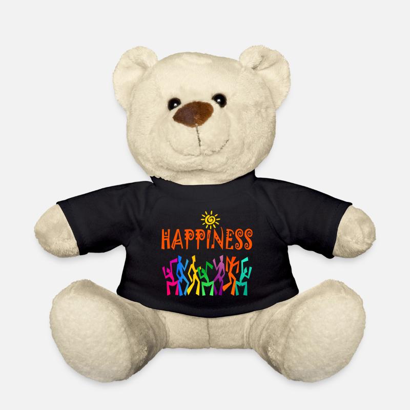 BONHEUR - Nounours - noir