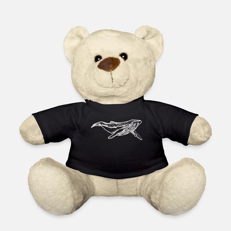 baleine - Nounours - noir