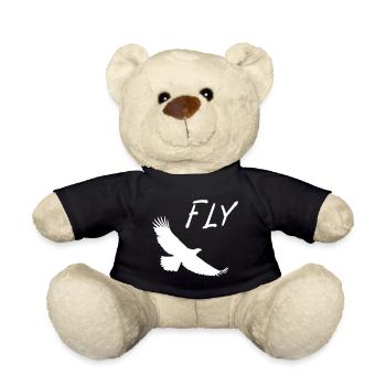 Eagle - Teddy Bear - black - Front