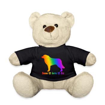 Bouvier des Pyrénées, entièrement personnalisable à volonté - Nounours - noir - Devant