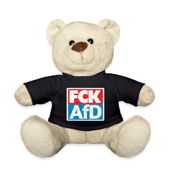 FCK AFD - Teddy - Schwarz - Vorne