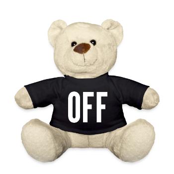 OFF - Teddy Bear - black - Front