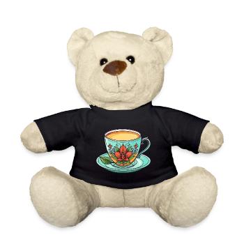 Teacup Neo Traditional - Teddy Bear - black - Front