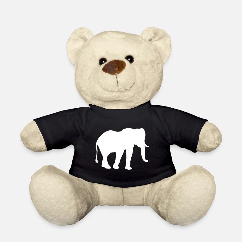 African elephant - Teddy Bear - black