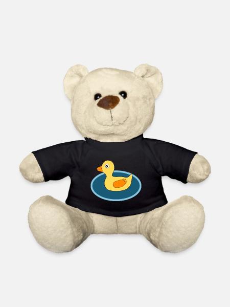 Kawaii Chibi Kawaii Ente Kawaii Entchen - Teddy - Schwarz