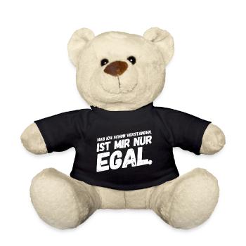 Hab ich schon verstanden, ist mir nur egal - Teddy - Schwarz - Vorne