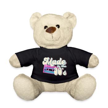 Fabriqué dans les années 90 - Nounours - noir - Devant