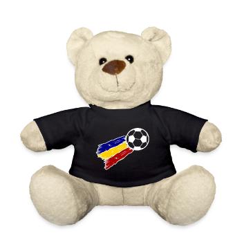 Sport und Ballfreunde Rumänien - Teddy - Schwarz - Vorne