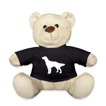 Setter Hunderasse - Teddy - Schwarz - Vorne