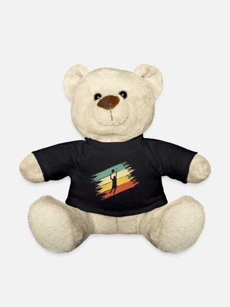 Tennis - Teddy - Schwarz