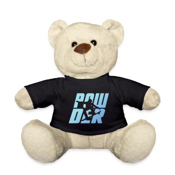 Snowboarder, Snowboarding, Snowboard - Powder - Teddy - Schwarz - Vorne