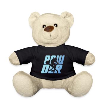 Ski Freestyle, Skifahren, Ski - Powder - Teddy - Schwarz - Vorne