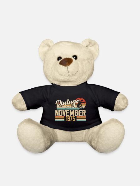 Legendär seit November 1975 - Jahrgang 1975 - Teddy - Schwarz