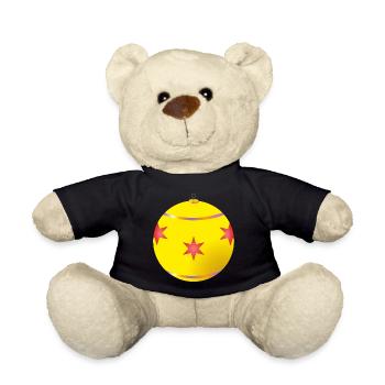 weihnachten winter rentier weihnachtsmann ugly chr - Teddy - Schwarz - Vorne