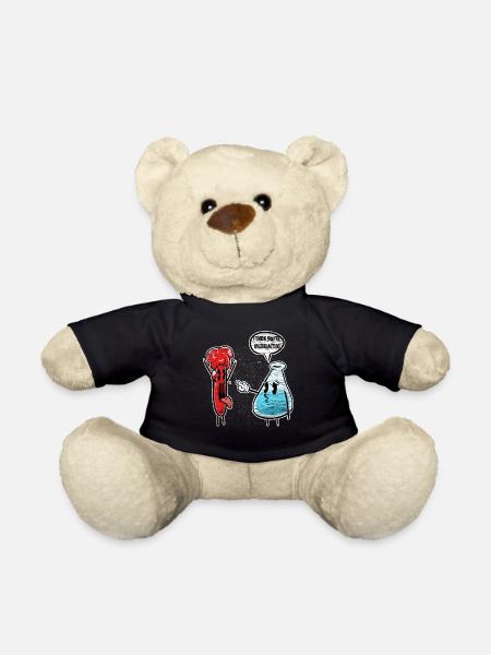chemistry - Teddy Bear - black