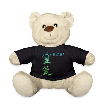 reiki japanese e 5 - Teddy Bear - black - Front
