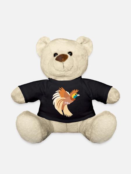 Paradiesvogel - Teddy - Schwarz