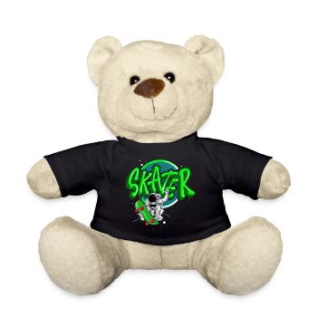 Skater - Teddy Bear - black - Front