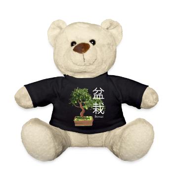 Bonsai Tree Plants - Teddy Bear - black - Front