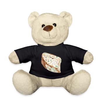 Schimmliges Brot / fungi / Pilze - Teddy - Schwarz - Vorne