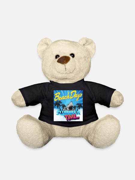 Sommerzeit - Teddy - Schwarz