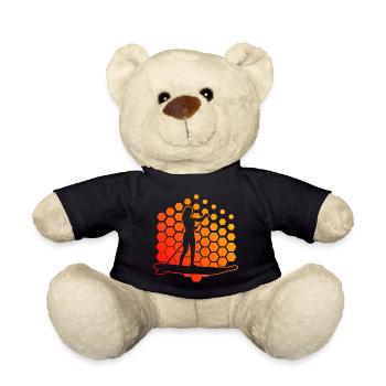 Sup Stand up Paddle Pour Hommes Stand up Paddle Boar - Nounours - noir - Devant
