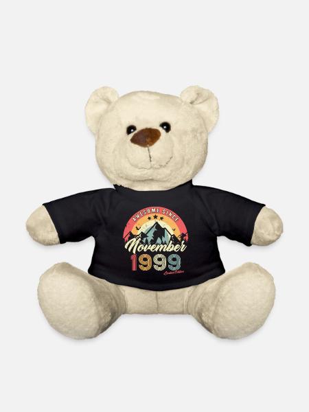 Cadeau D'anniversaire En Novembre 1999 Vintage - Nounours - noir