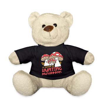 Jagd auf Pilze Natur Gemüse Shiitake - Teddy - Schwarz - Vorne
