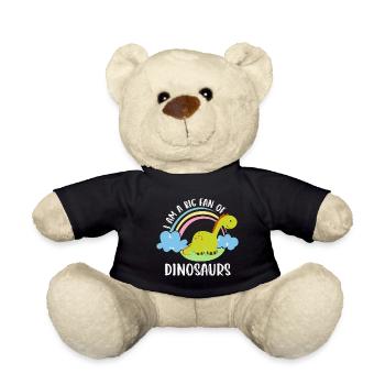 T-Rex Tyrannosaurus Herbivore - Teddy Bear - black - Front
