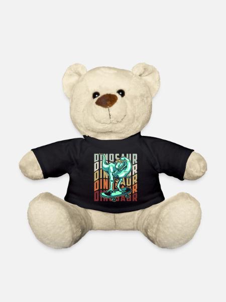 T-Rex Tyrannosaurus Fleischfresser - Teddy - Schwarz