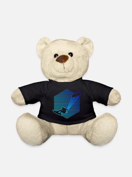 Kitesurf Kitesurf Kitesurf Kitesurfer Hommes - Nounours - noir