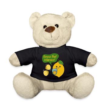 Limonade au jus de citron Gimme Vitamins Summer - Nounours - noir - Devant