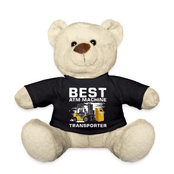 Warehouse drivers and warehouse workers for forklifts - Teddy Bear - black - Front