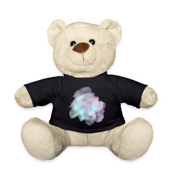 splash bunt farbe muster aufdruck comic style - Teddy - Schwarz - Vorne