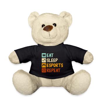 E-Sport PC Zocker Games - Teddy - Schwarz - Vorne