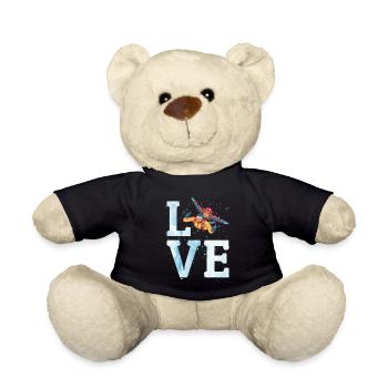 Fallschirmspringen Fallschirmspringen - Teddy - Schwarz - Vorne