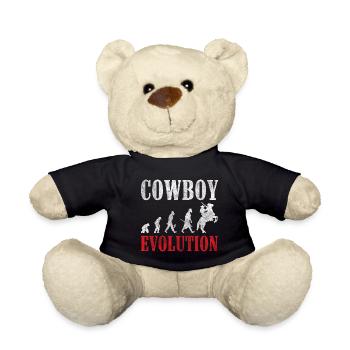 Western Rodeo Dressage Saddle - Teddy Bear - black - Front
